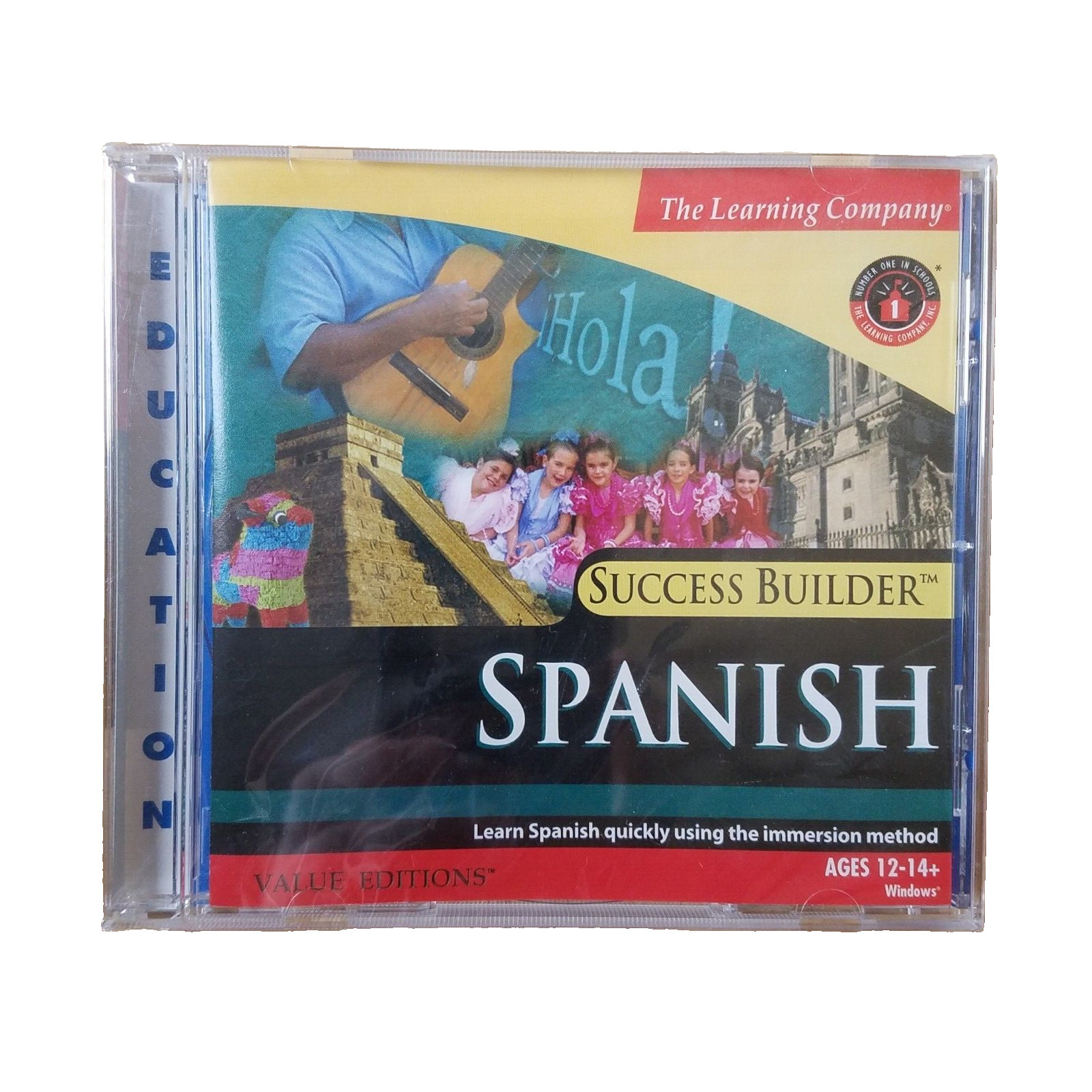 The Learning Company Success Builder Spanish PC Software (CD-ROM) Factory Sealed