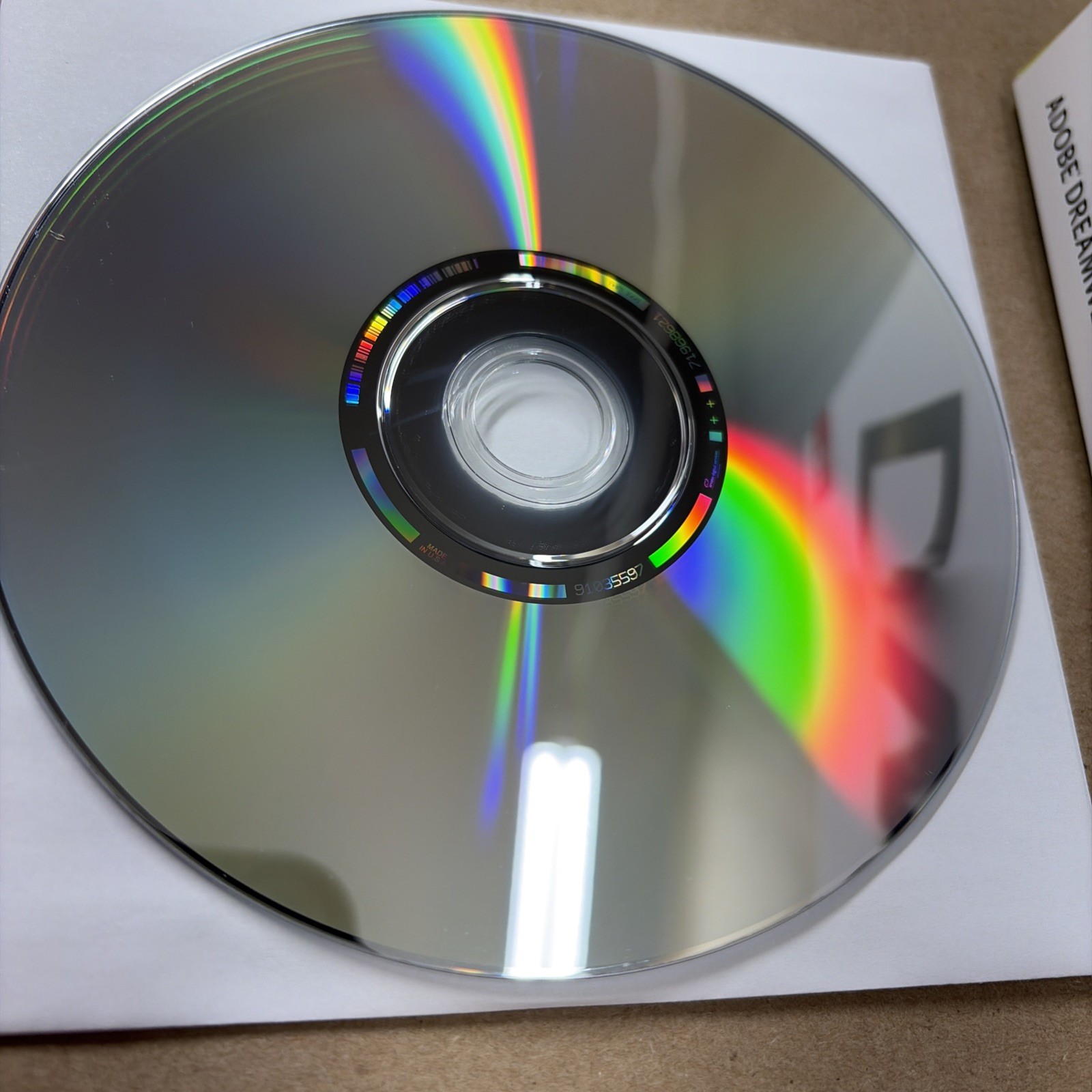 Disc ONLY Adobe Dreamweaver CS5.5 Mac OS DVD No Serial READ