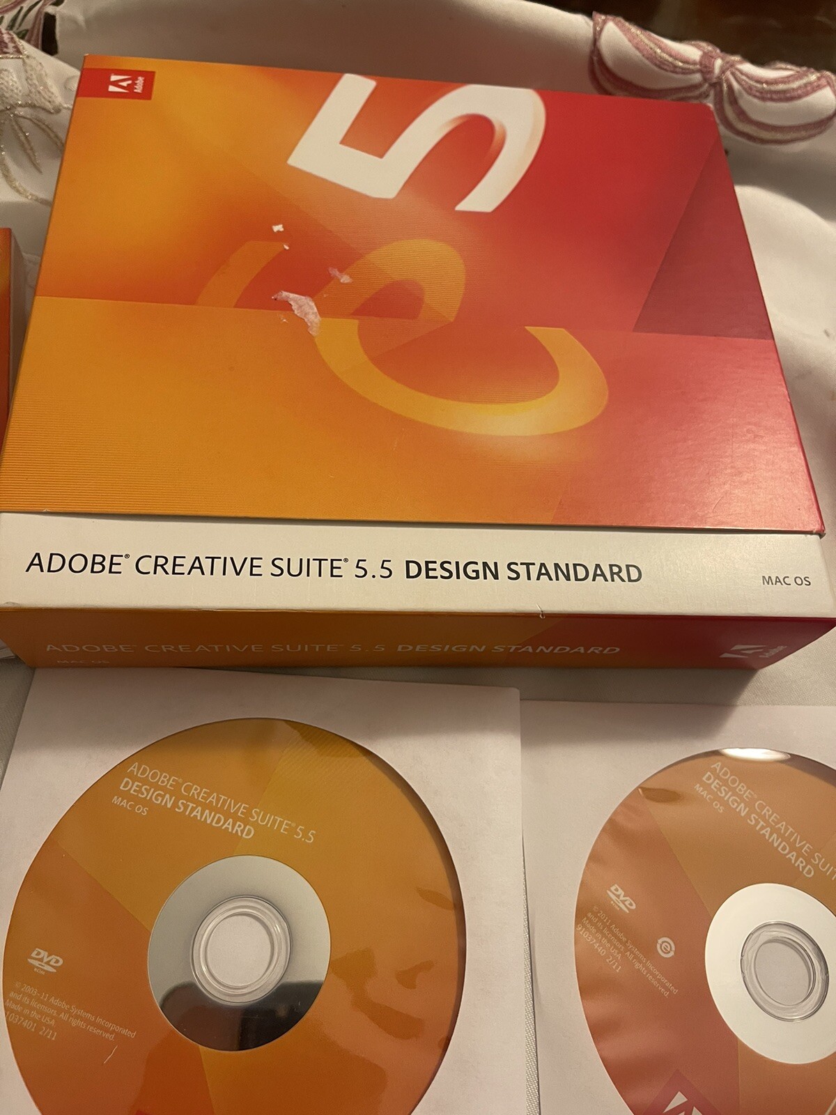 Adobe Creative Suite 5.5 CS5.5 Design Standard For MAC OS Full Retail DVD Vers.
