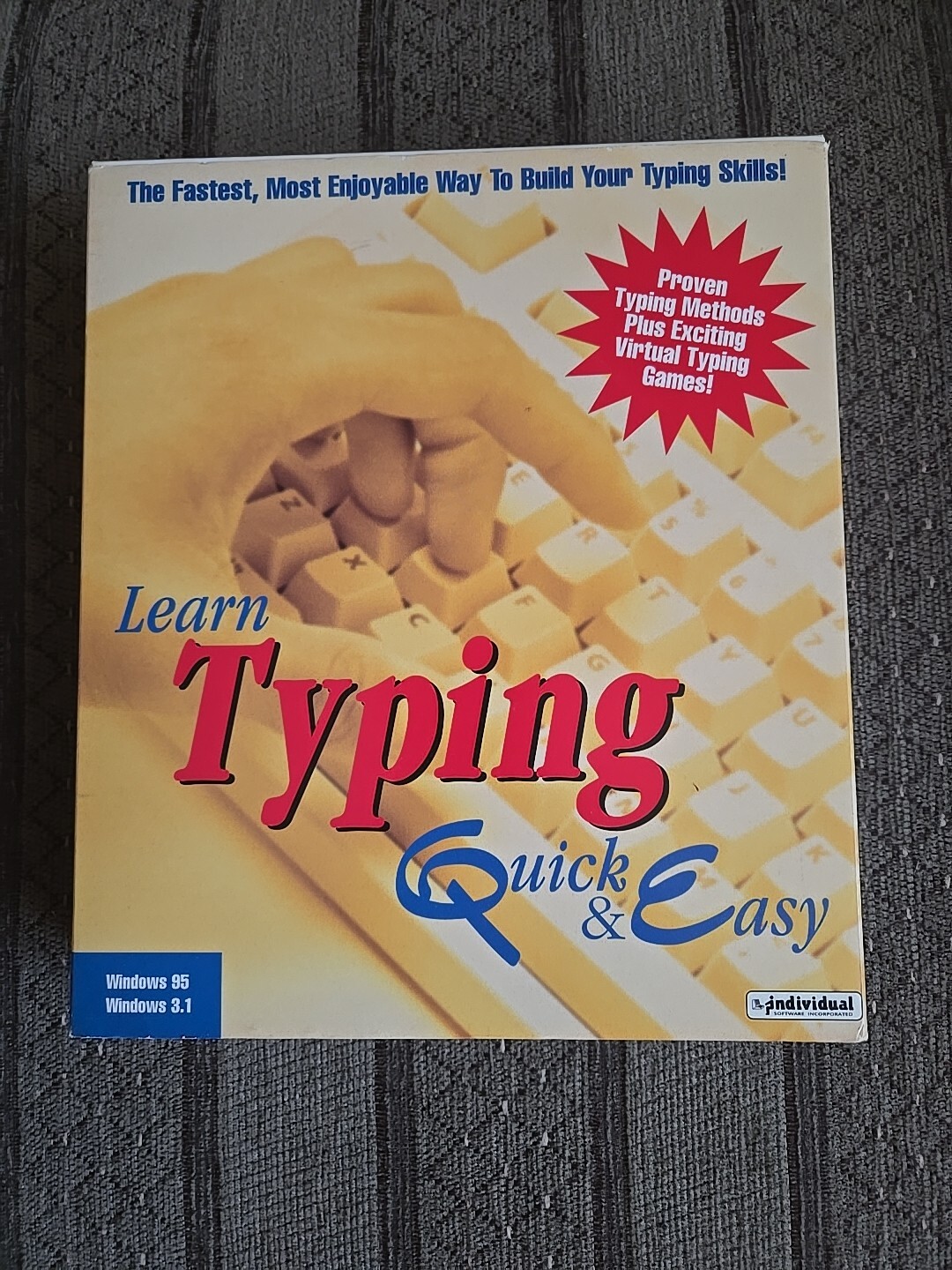 Typing- Learn Quick and Easy- One CD and Four 3.5″ Discs Used