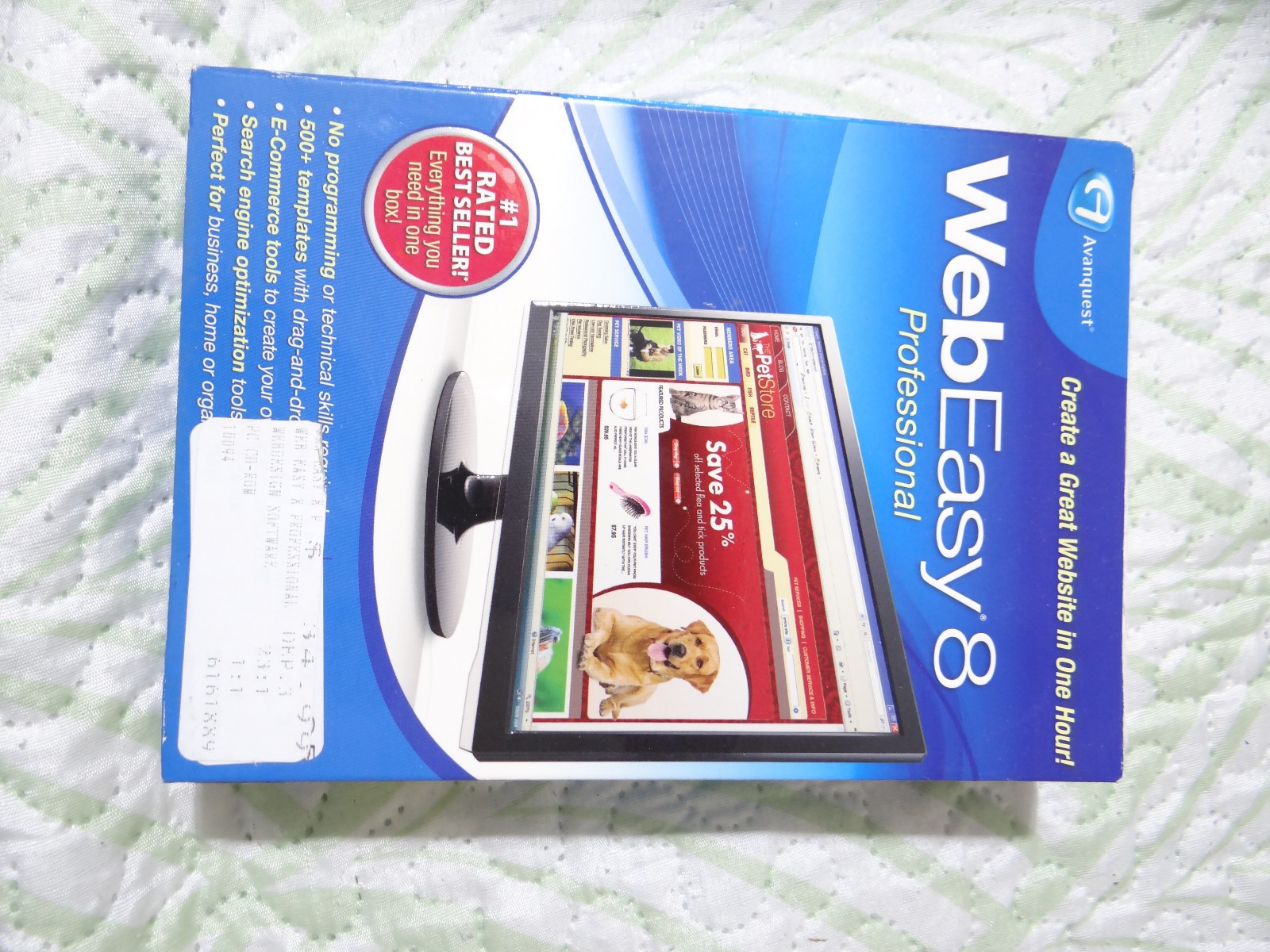 Avanquest WebEasy 8 Professional – Full Version for Windows