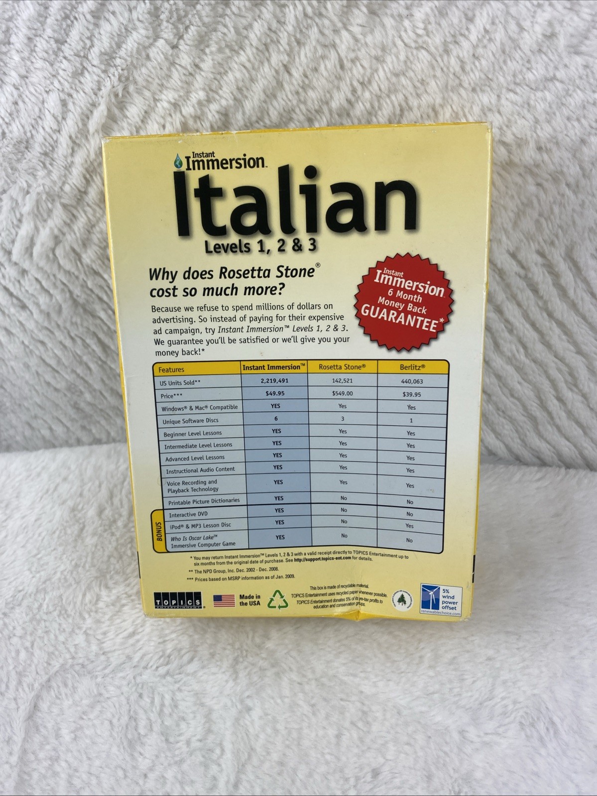 Instant Immersion Italian: Levels 1, 2, & 3, 9 CD Set
