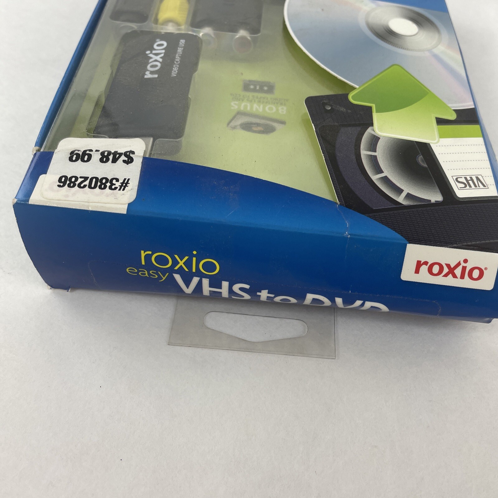 ROXIO Easy VHS to DVD for Windows Vista/XP 242500WM Sealed
