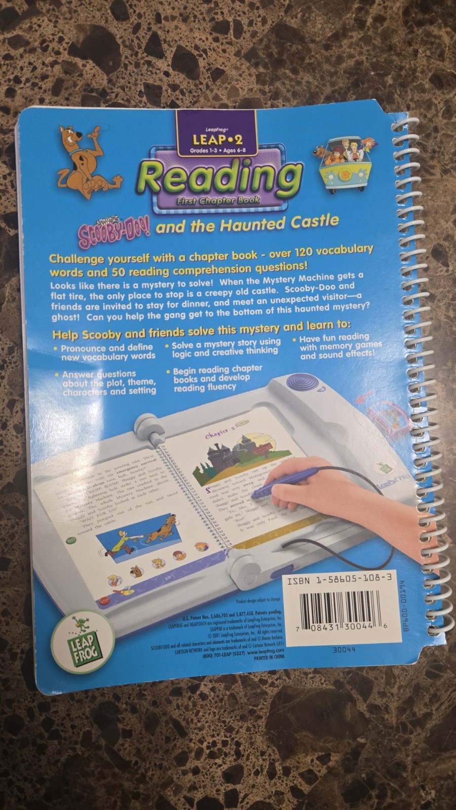LeapFrog Leap 2 Reading: Scooby-Doo and the Haunted Book Only