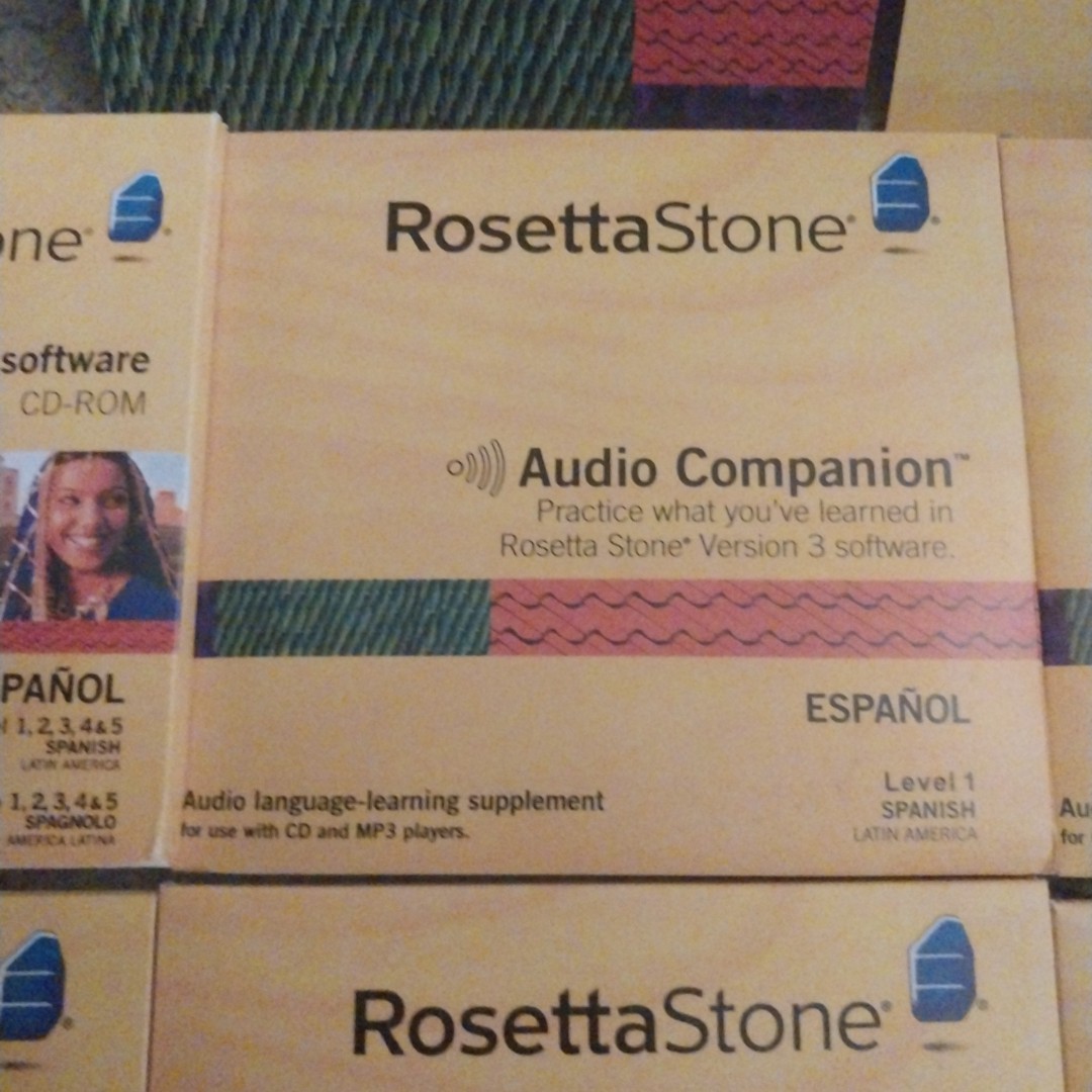 Rosetta Stone 3 Spanish (Latin America) Level 1-5 COMPLETE *No Headset*