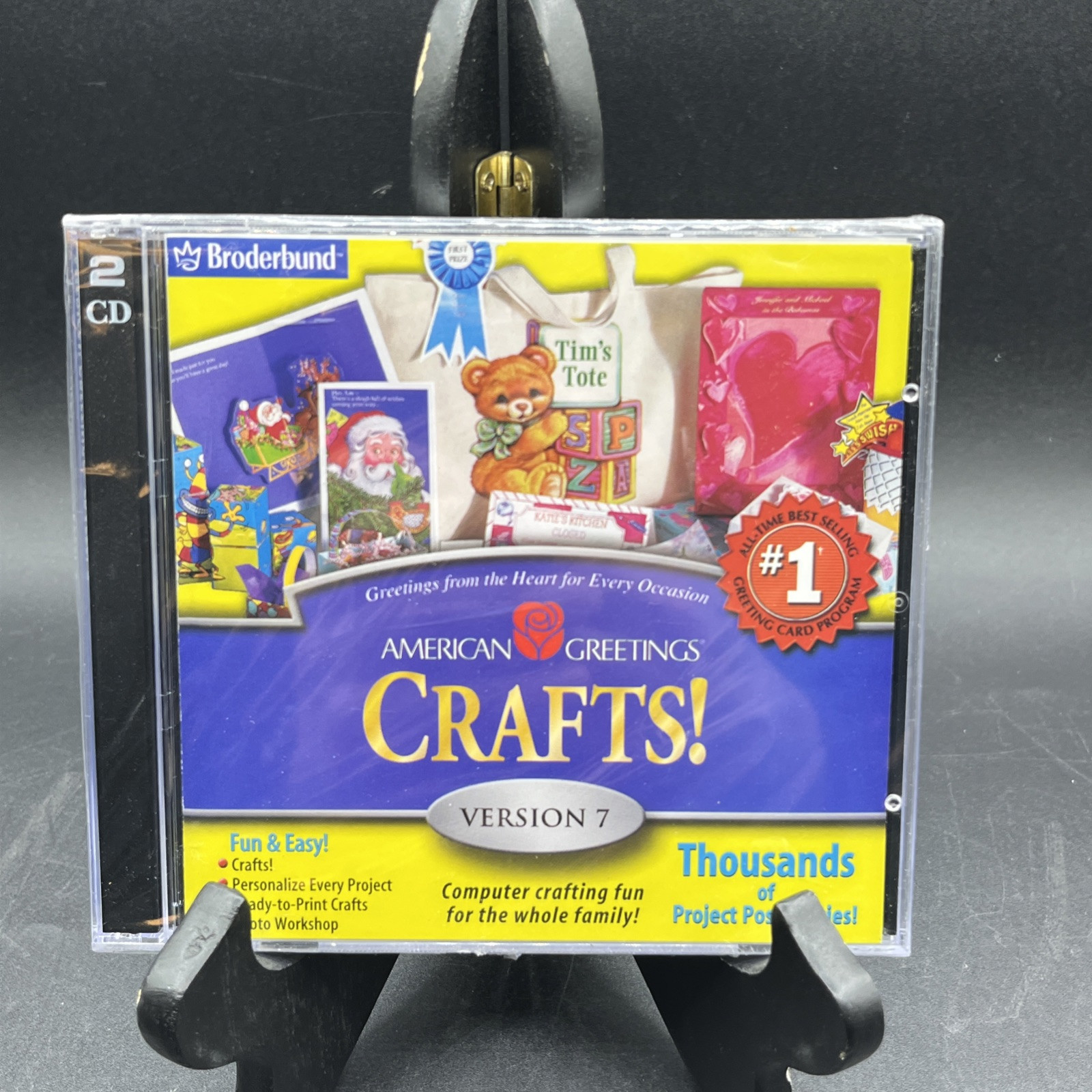 American Greetings Crafts CD Version 7 PC Software – NEW
