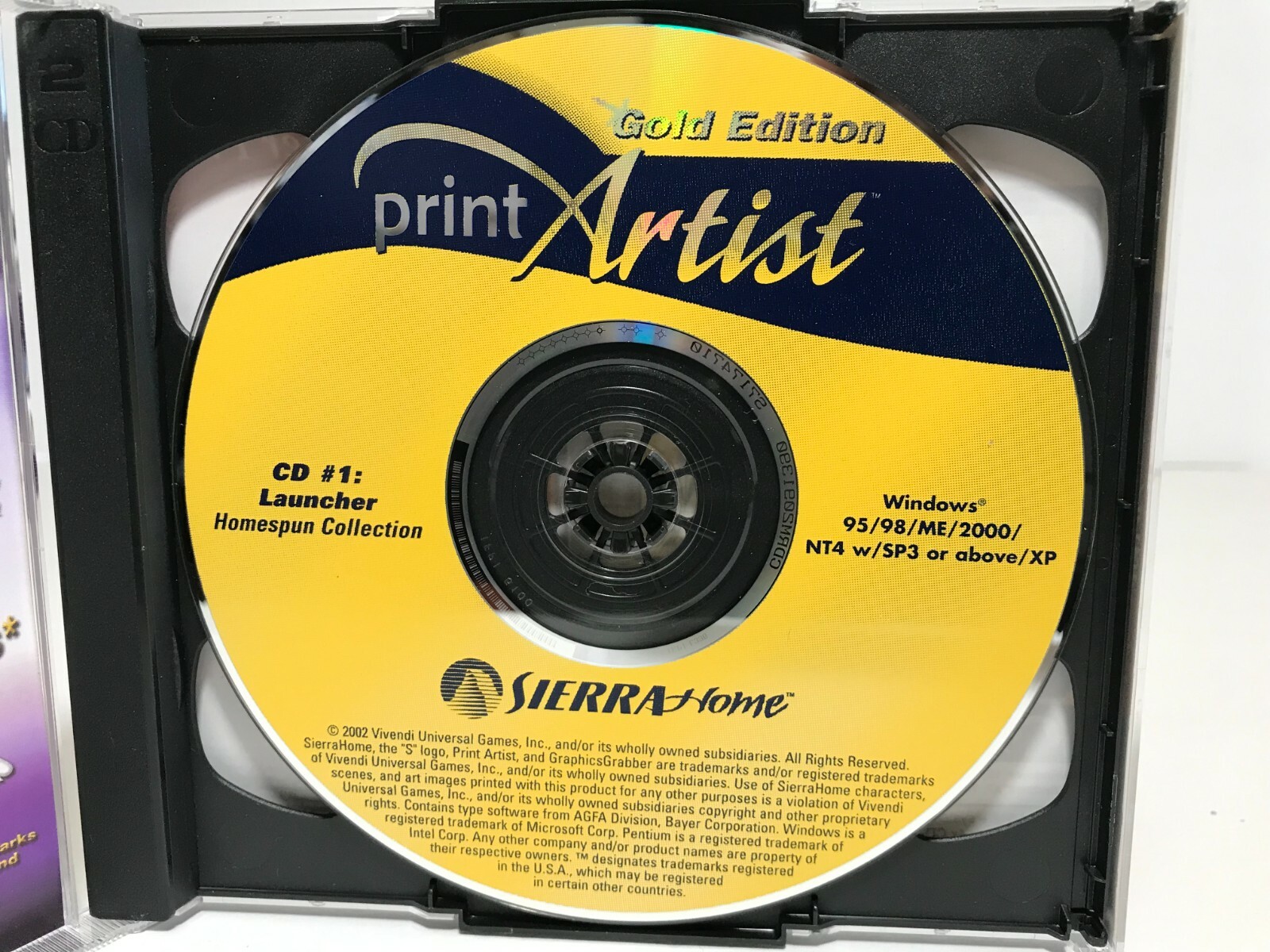 Print Artist  Version  22 Gold Edition PC CD 2003 Version