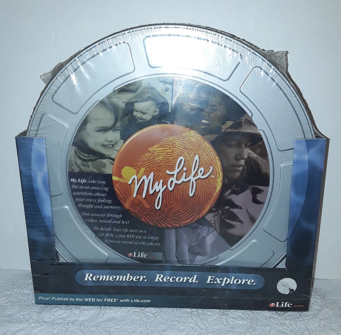 My Life PC CD-ROM Remember Record Explore Life.com