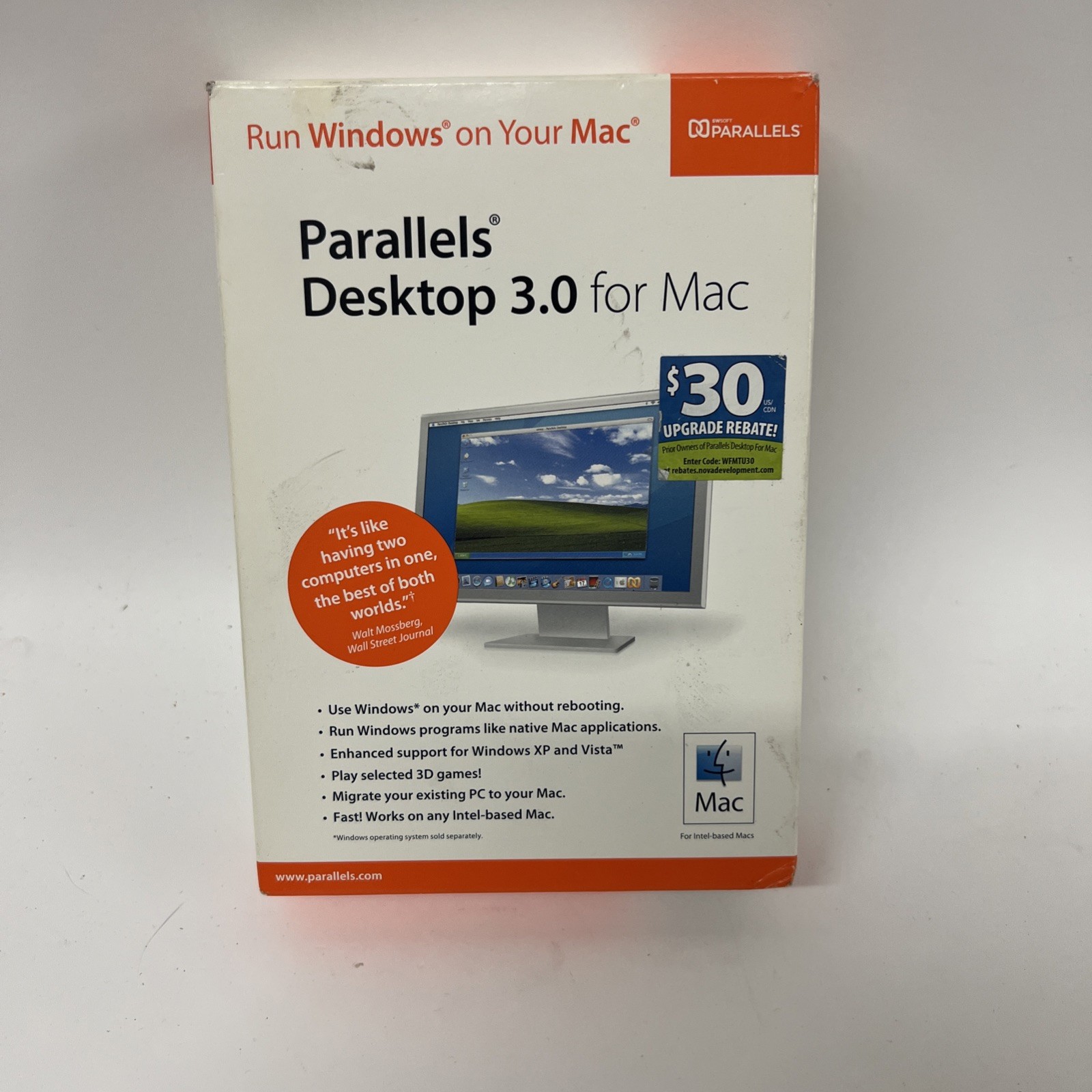 Parallels Desktop for Mac: Run Windows on Your Mac OS X, BRAND NEW Ope Box