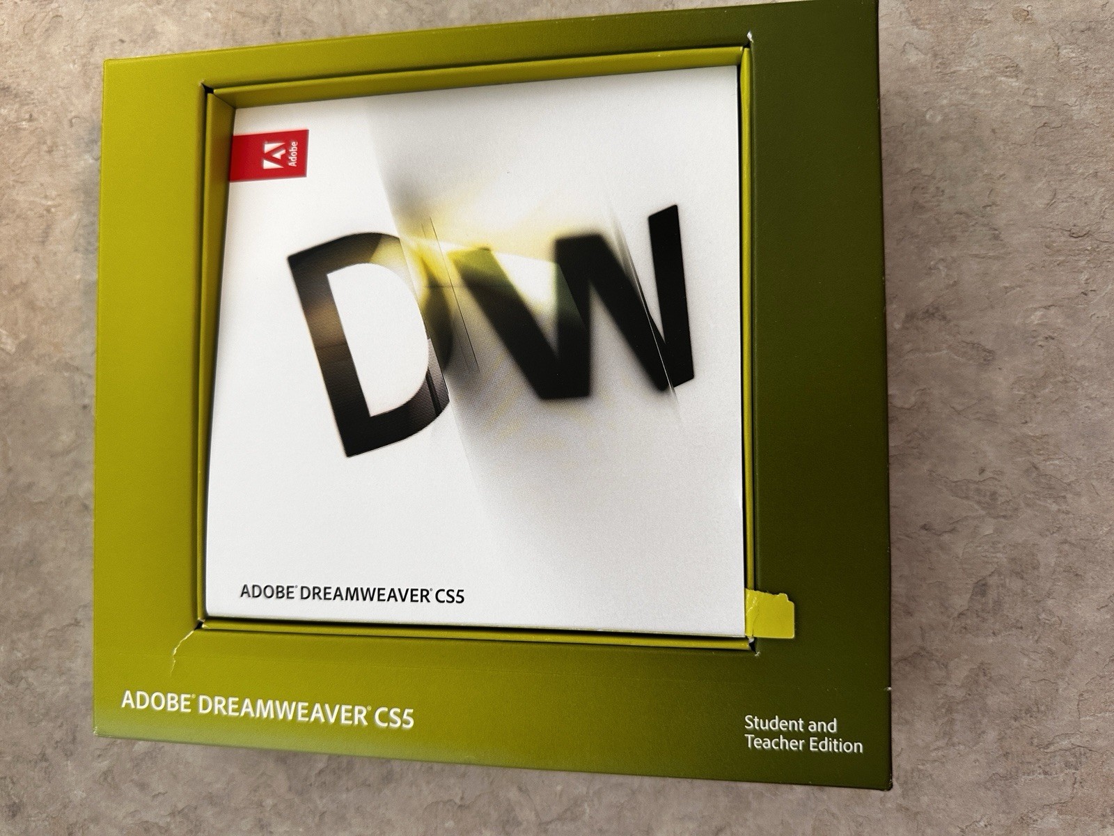 Adobe Dreamweaver CS5 – Student And Teacher Edition – READ DESCRIPTION