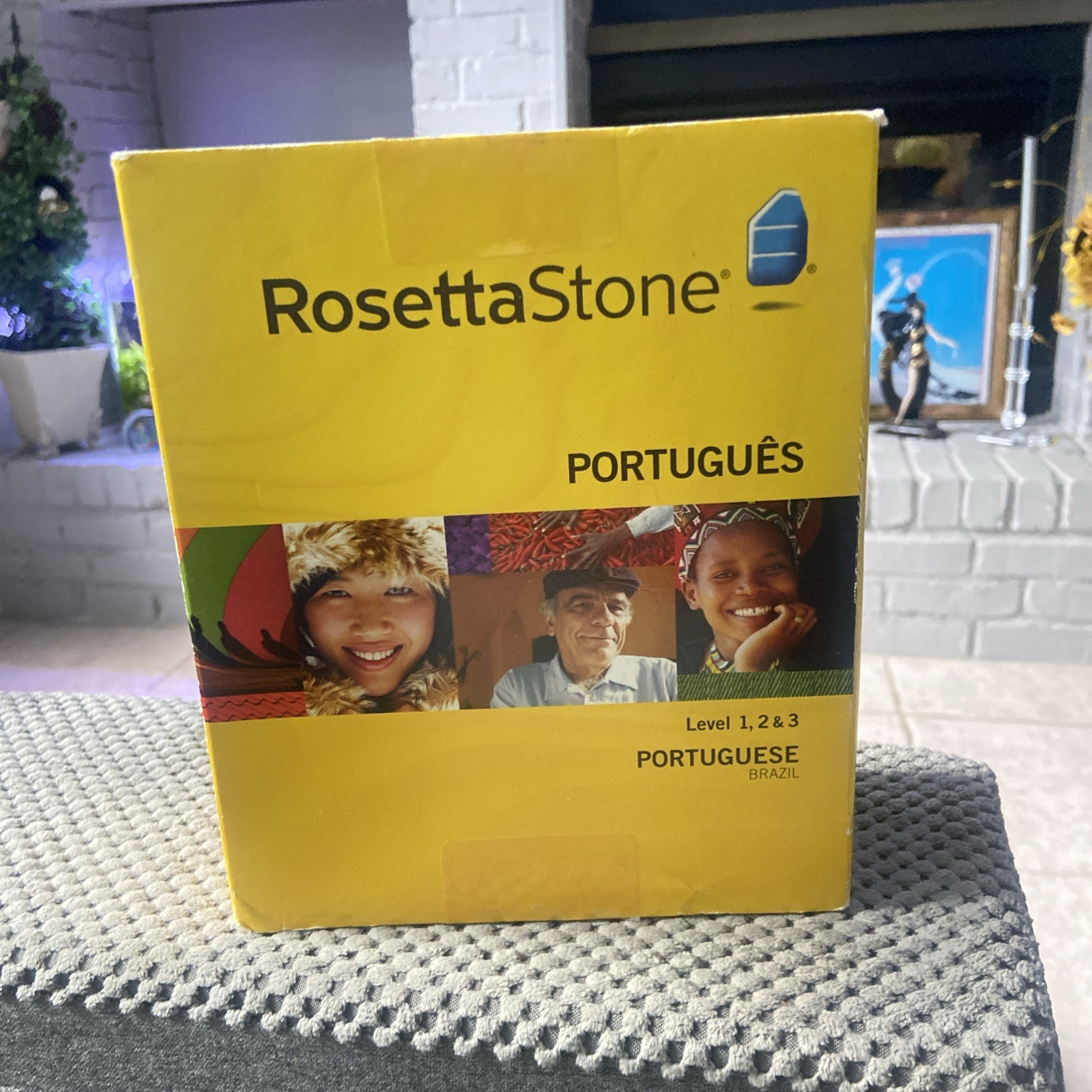 Rosetta Stone~ Learn Portuguese (Brazil)~ LEVEL 1, 2 & 3~ With Headset New!