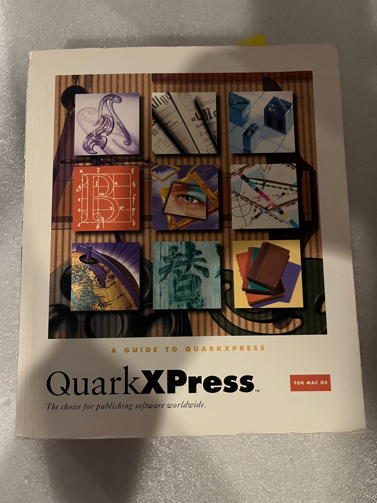 Quark XPress 4.02 Demo CD-ROM (Win & Mac), User’s Guide, and Original Booklets