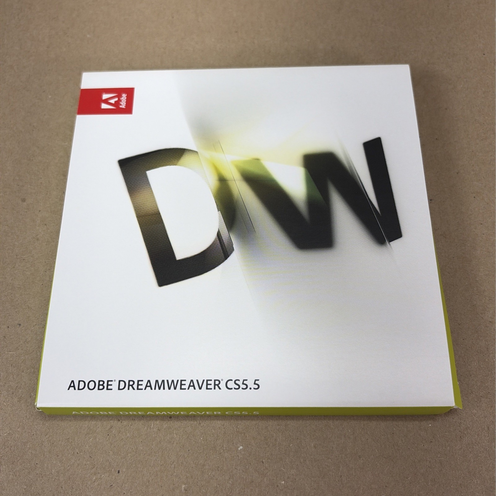 Disc ONLY Adobe Dreamweaver CS5.5 Windows DVD No Serial READ