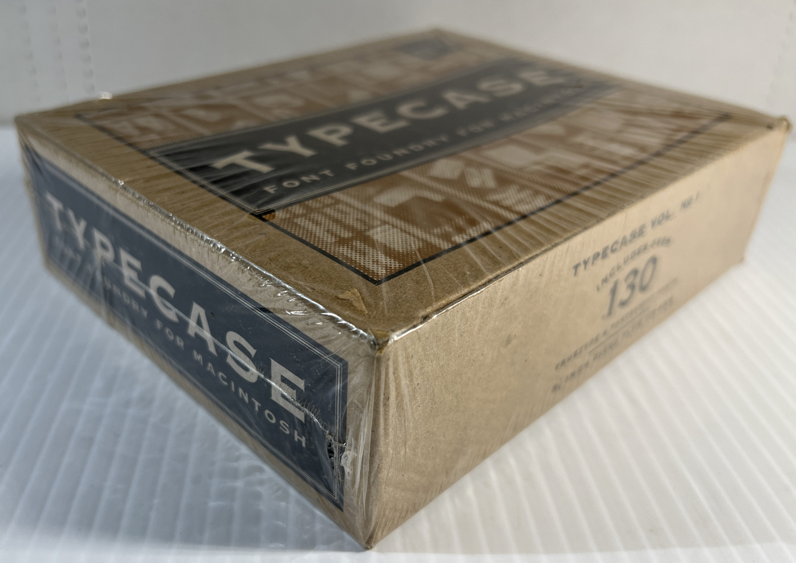 Typecase Font Foundry for Macintosh 130 Truetype & Postscript fonts install