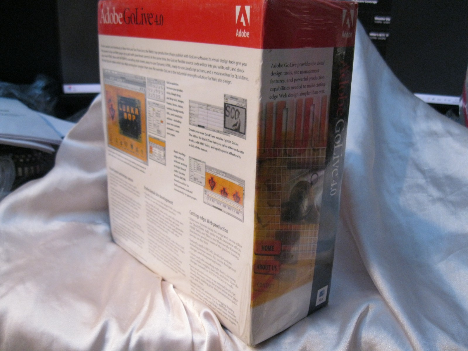 Adobe GoLive 4.0 Number new sealed