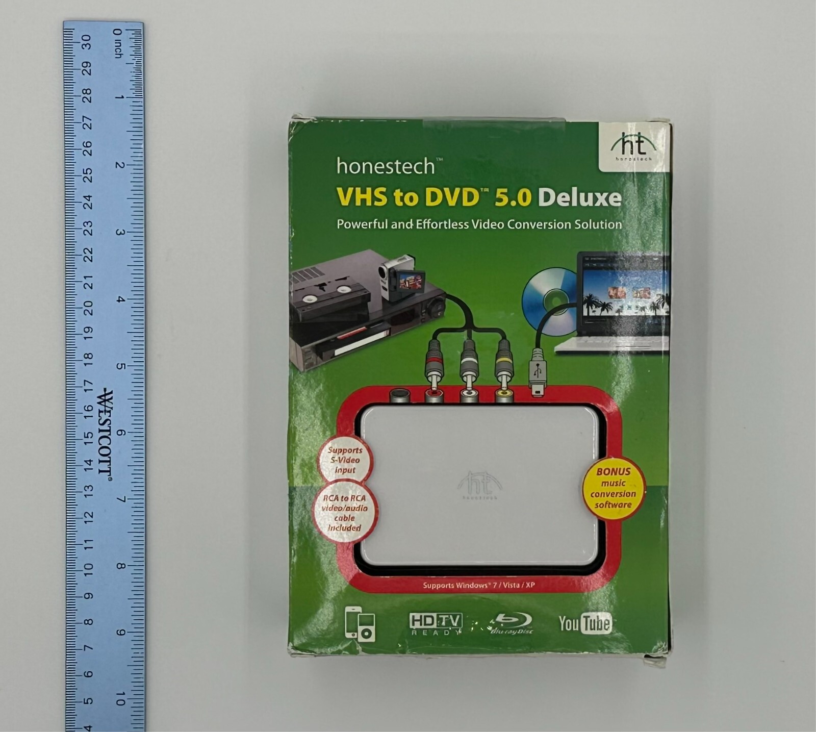 NEW – Honestech VHS to DVD 5.0 HD Powerful Effortless Video Conversion Solution