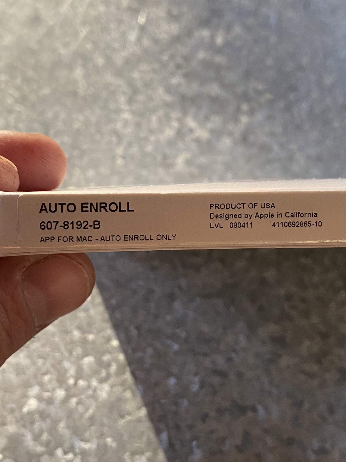 Apple Care 607-8192-D Protection Plan Auto Enroll for Mac SEALED Free Shipping