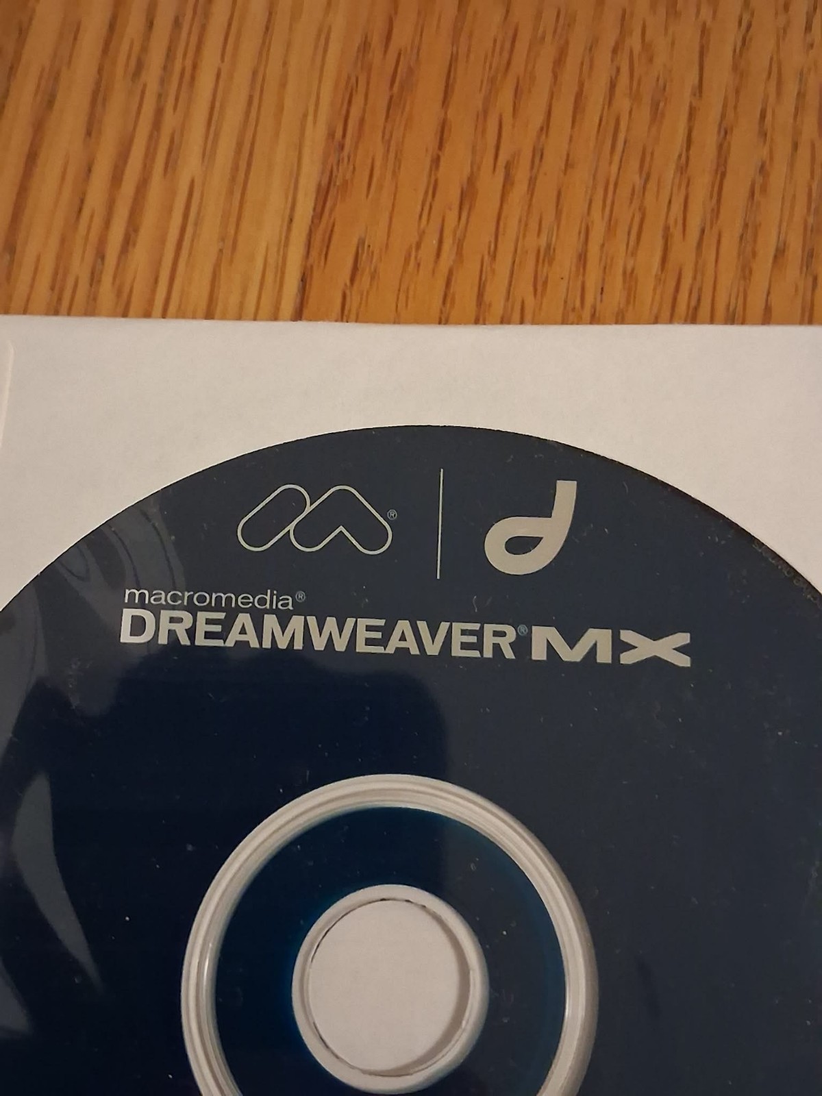 Dreamweaver MX Win EDU FULL CD with Serial Number Vintage Retro Software used