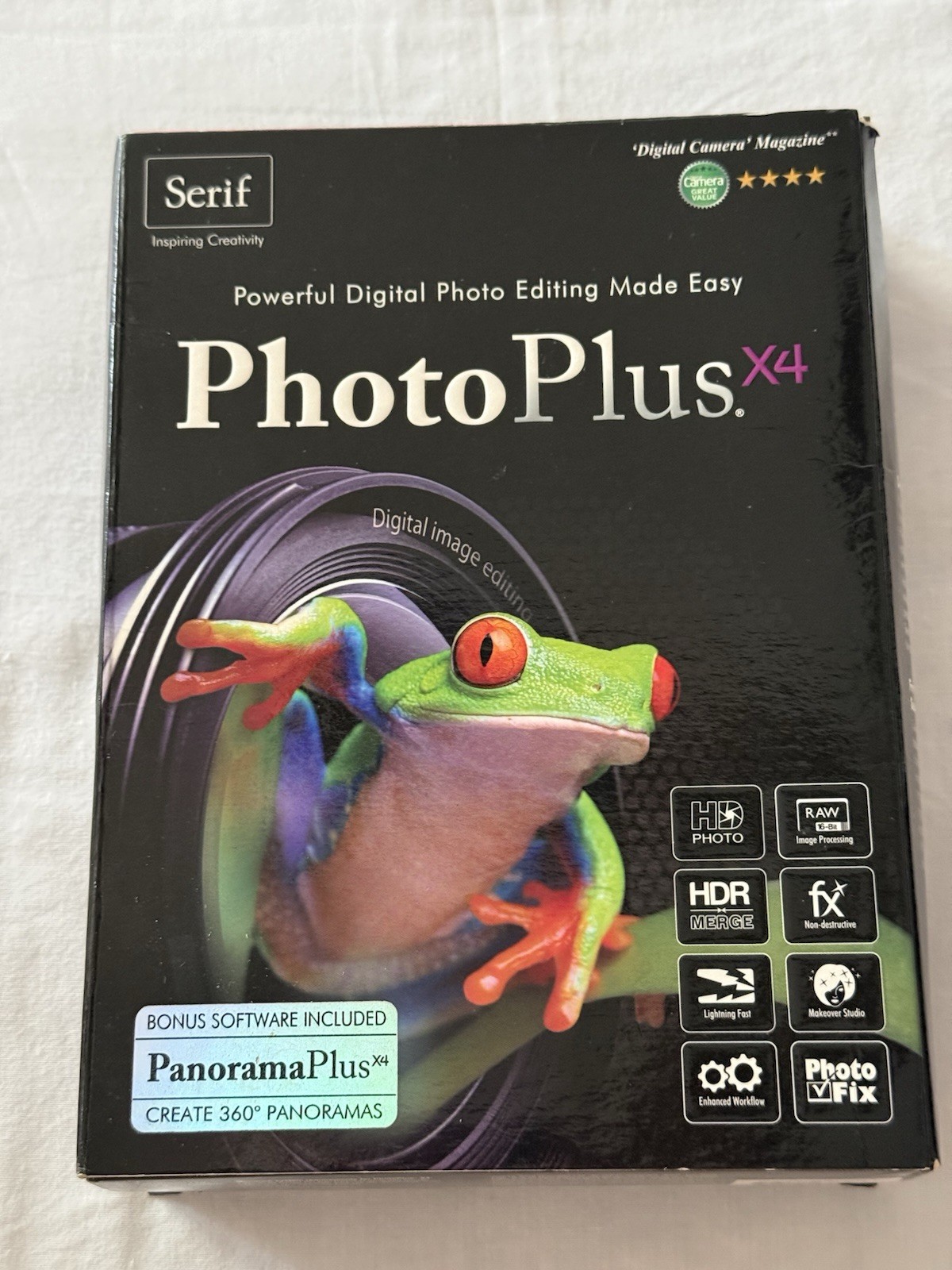 Serif PhotoPlus X4 [Old Version] Digital Photo Editing For Window 7, XP, Vista