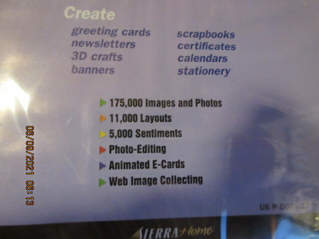 Sierra Print Artist (PC) NEW in Blister-Wrap