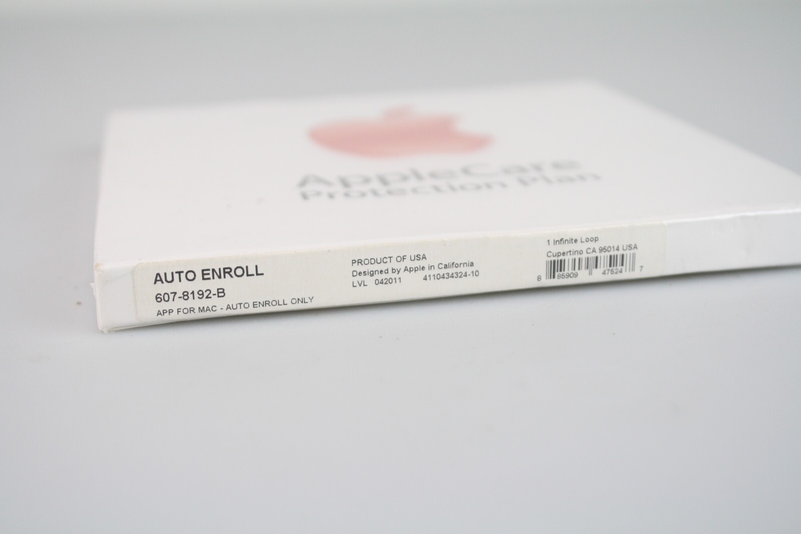 NEW & SEALED AppleCare Protection Plan Auto Enroll for Mac 607-8192-D ,