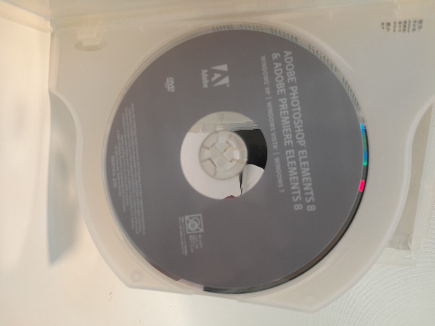 Adobe Photoshop Elements 8 & Adobe Premier Elements 8, Win 7, XP, Vista, w/ Key