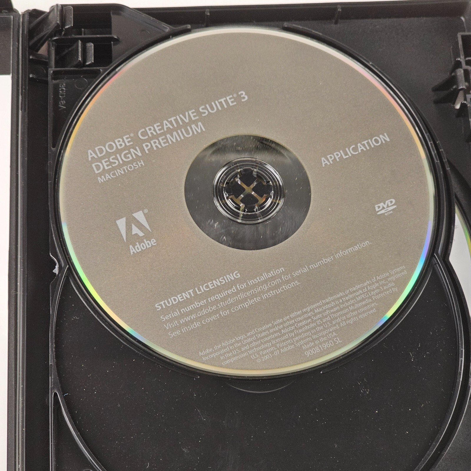 Adobe Creative Suite 3 Design Premium Macintosh OS w/ Serial Key Student Edition