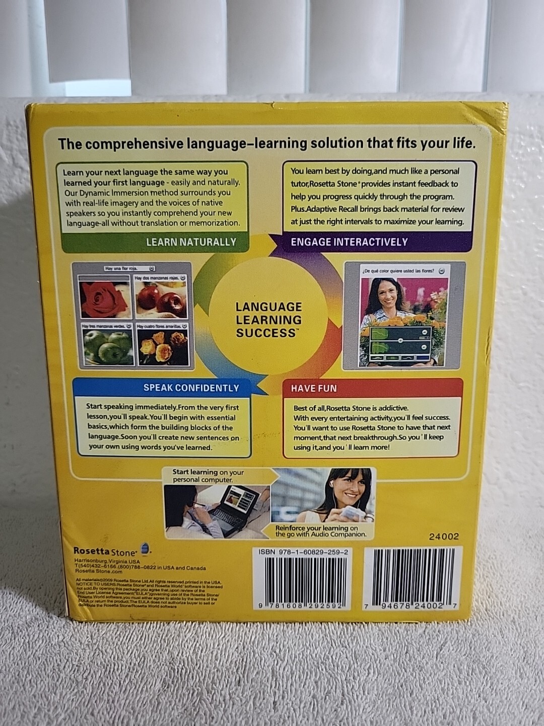 Rosetta Stone/French/Version 3/Levels 1,2,3,4 & 5 for PC, Mac