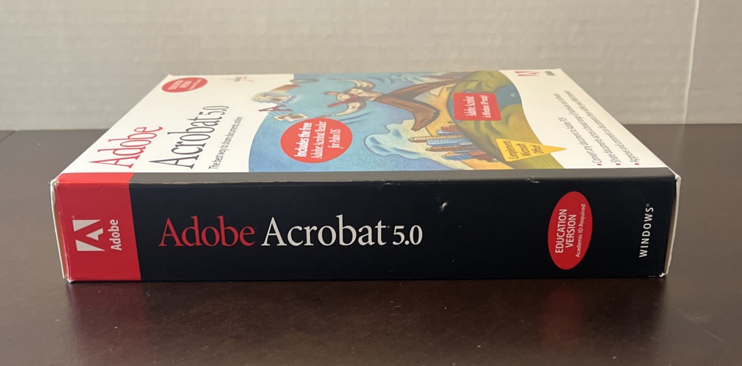 Adobe Acrobat 5.0 Education Version Microsoft Windows