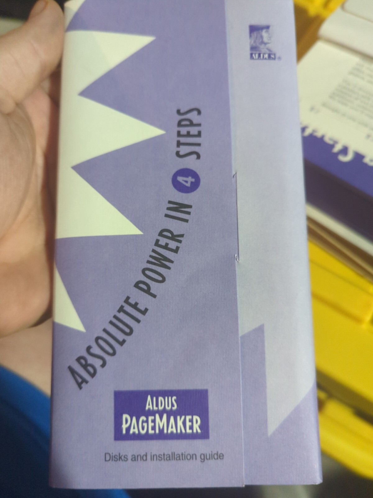 Aldus PageMaker Collectible Version 5 Upgrade Vintage Apple Mactintosh Edition