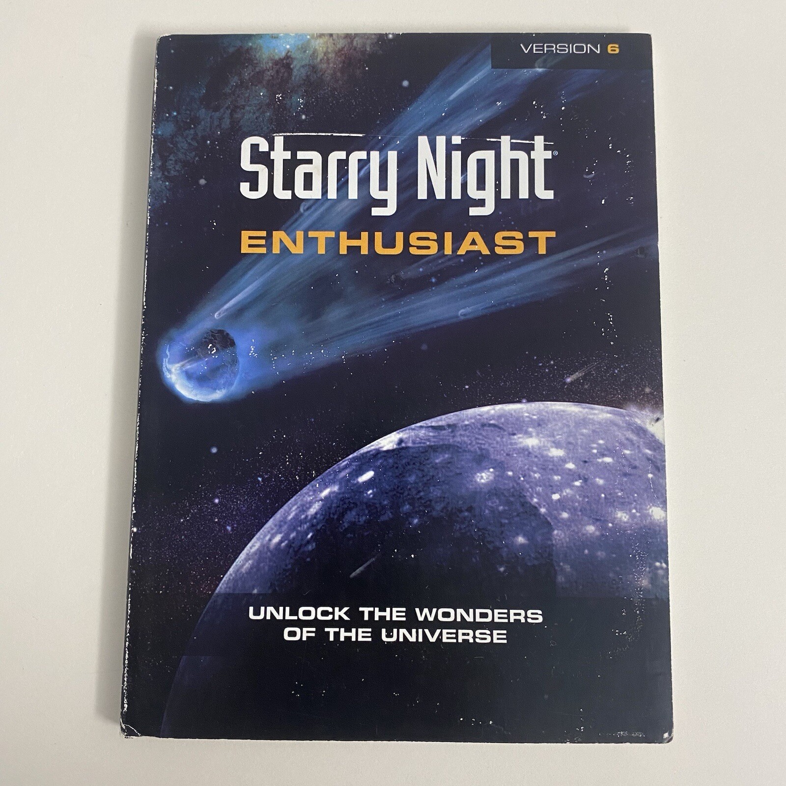 Starry Night Enthusiast Version 6 (PC, 2010) Windows Mac Universe Astronomy RARE