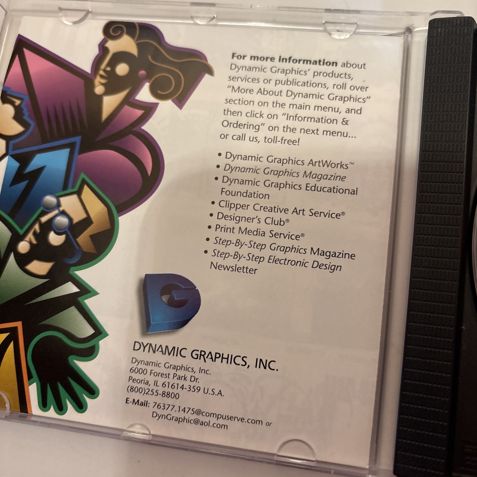 Dynamic Graphics 1996 Interactive Cd Desktop
