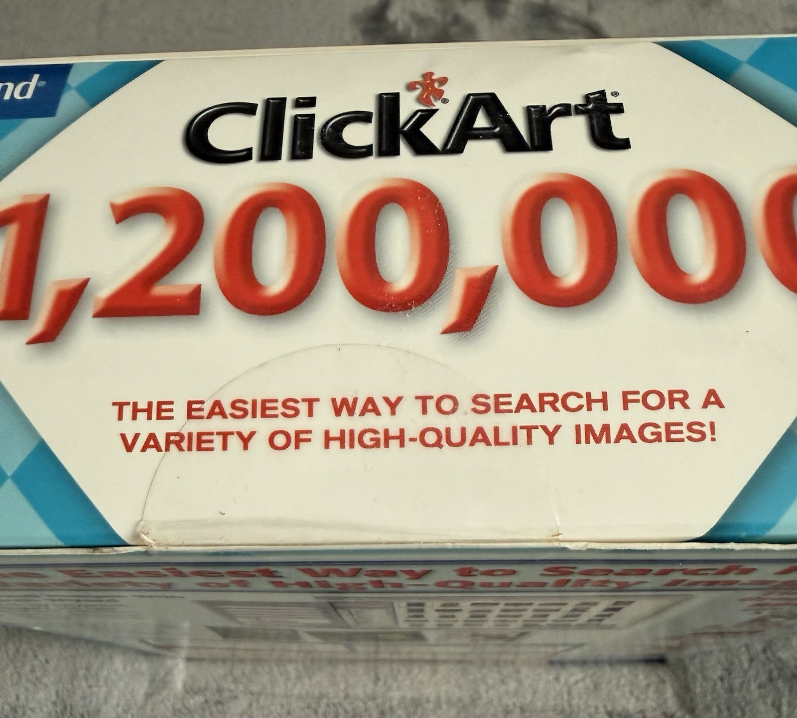 NIB Rare Broderbund ClickArt 1,200,000 PC DVD-ROM Creative Design ClipArt Images