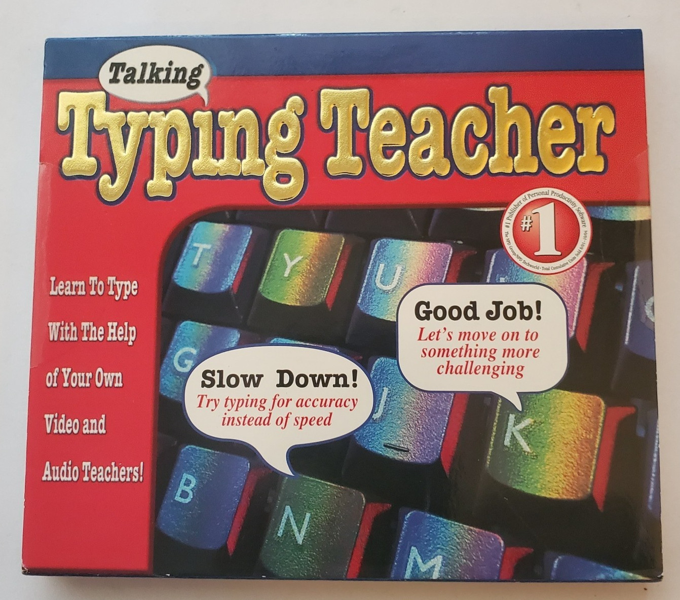 Cosmi: Talking Typing Teacher, (PC, CD-ROM), New Sealed