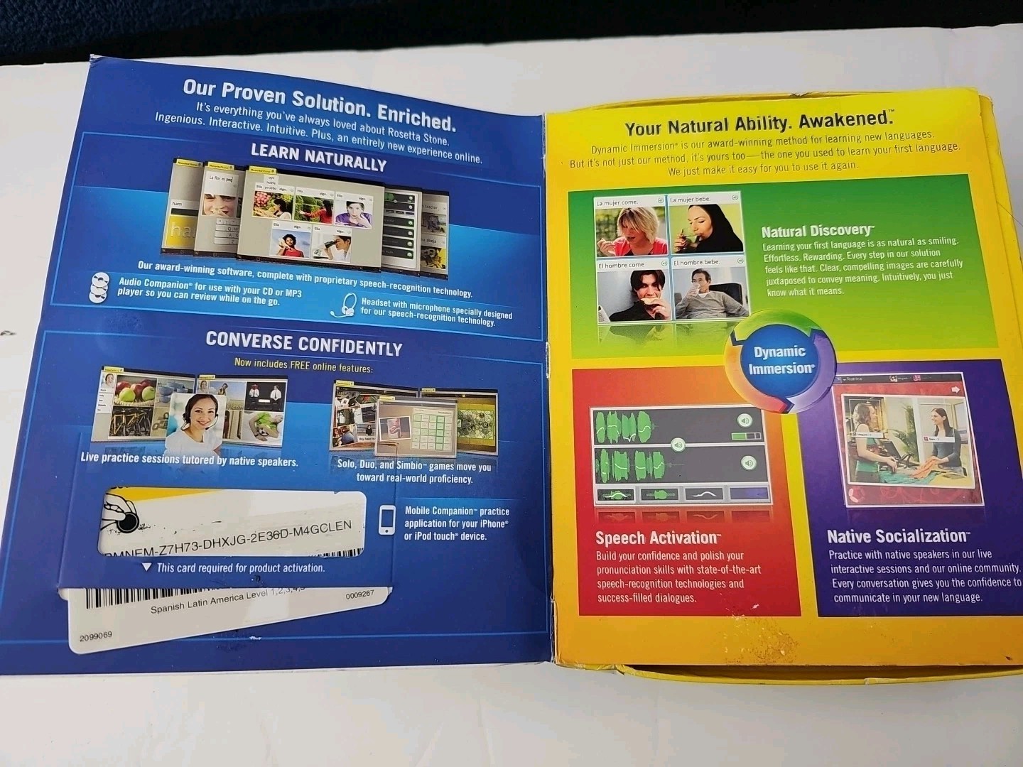 Rosetta Stone V4 TOTALe: Spanish (Spain) Level 1-5 Set for PC, Mac Headphones