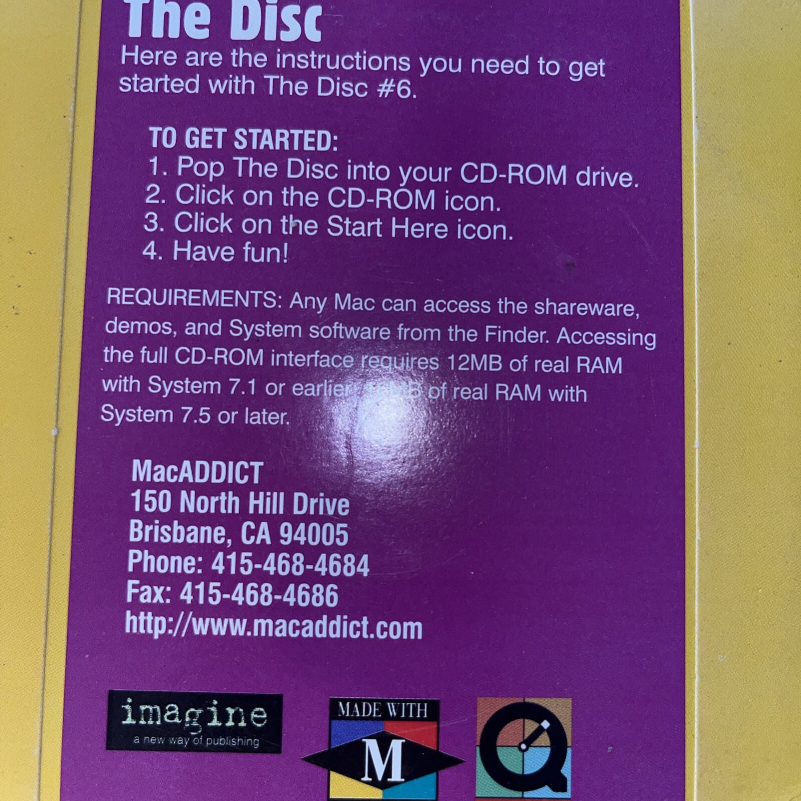 Mac Add it Fantabulous Fonts CDROM