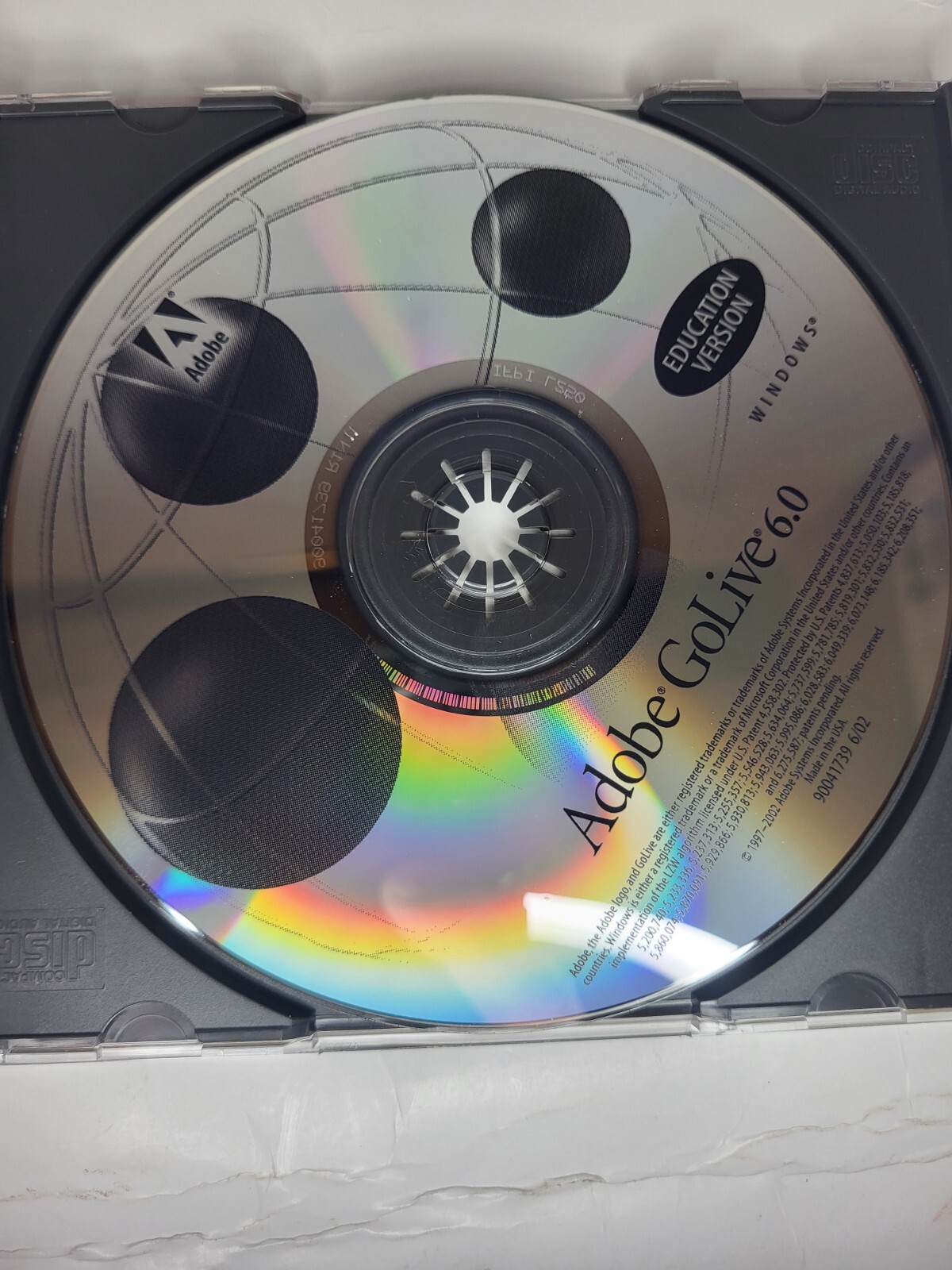 Adobe GoLive 6 Education Version Disk Only Mac