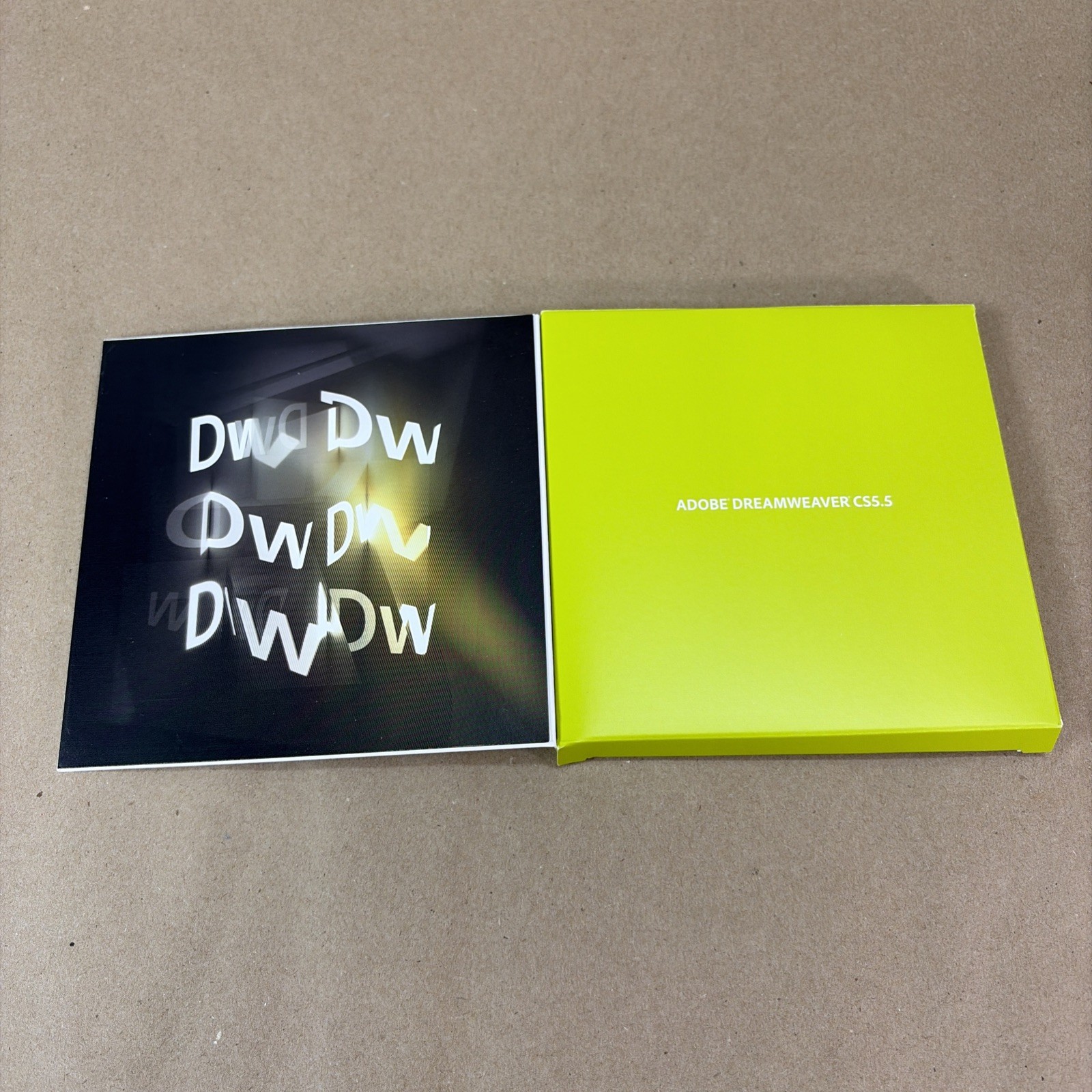 Disc ONLY Adobe Dreamweaver CS5.5 Mac OS DVD No Serial READ