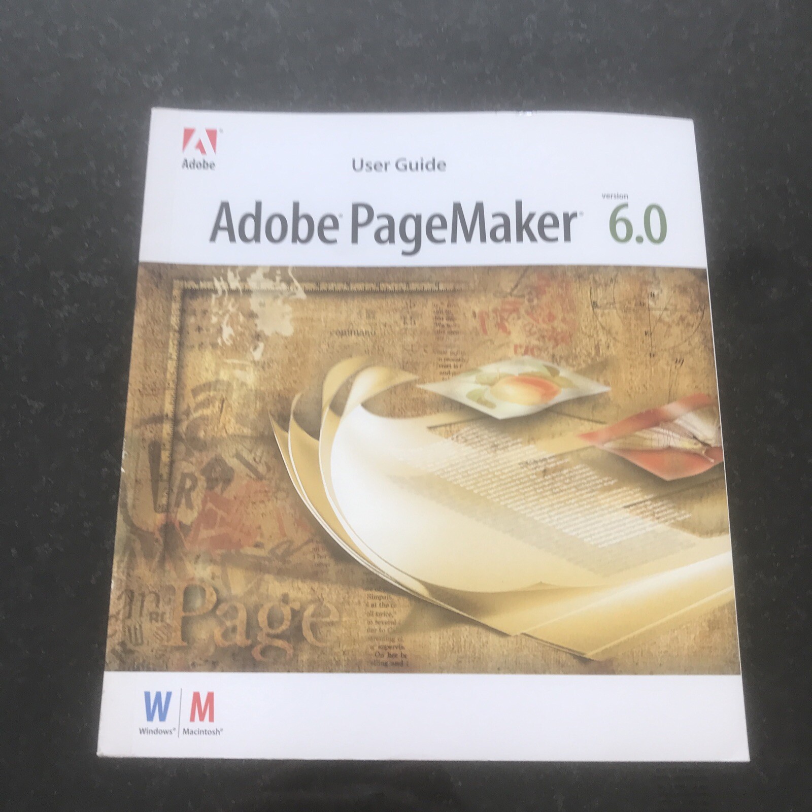 Adobe PageMaker 6.0 and 5.0 – user’s manual for Macintosh