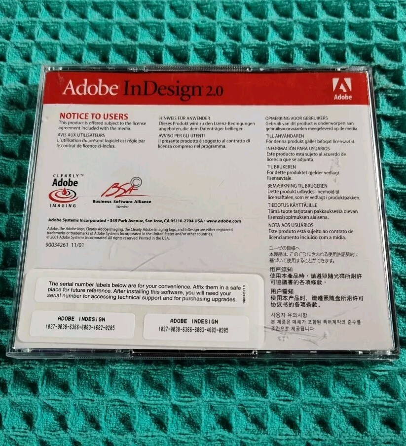 Adobe InDesign 2.0 Full Version Macintosh