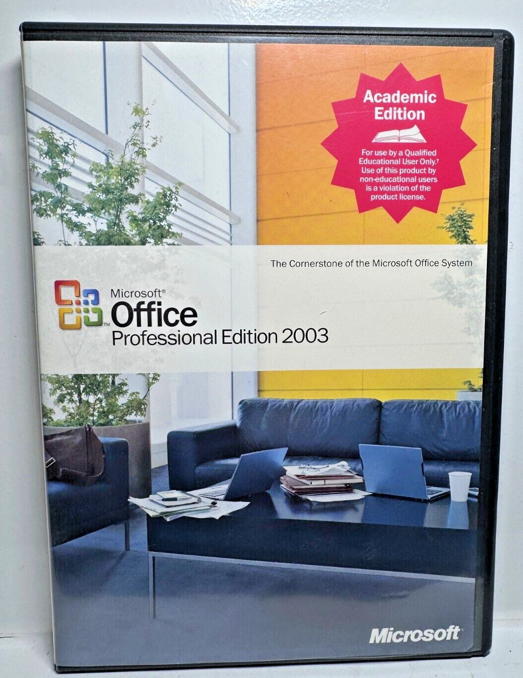 Microsoft Office Professional Edition 2003 (Academic Edition) Plus Booklet & Key