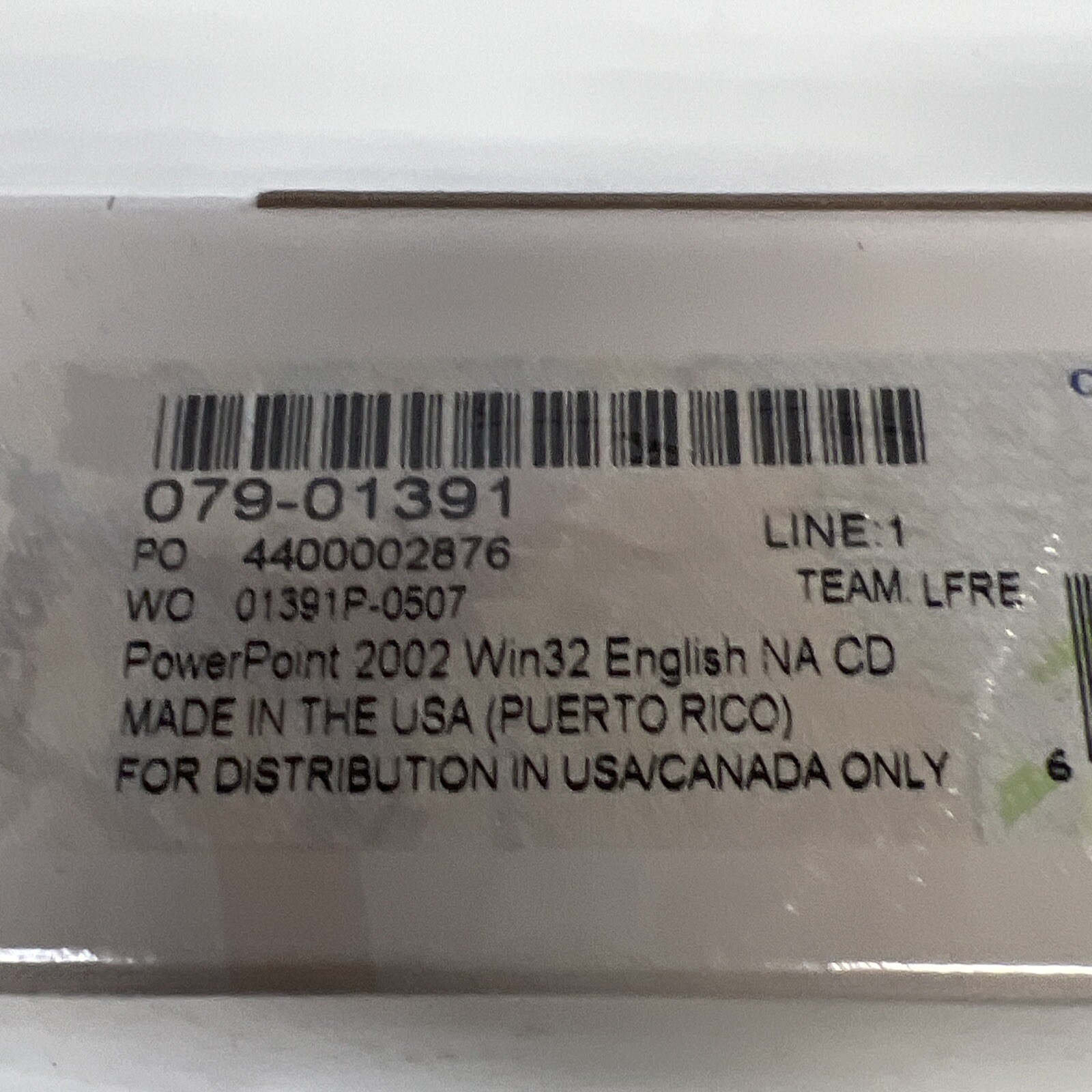 New SEALED Microsoft PowerPoint 2002