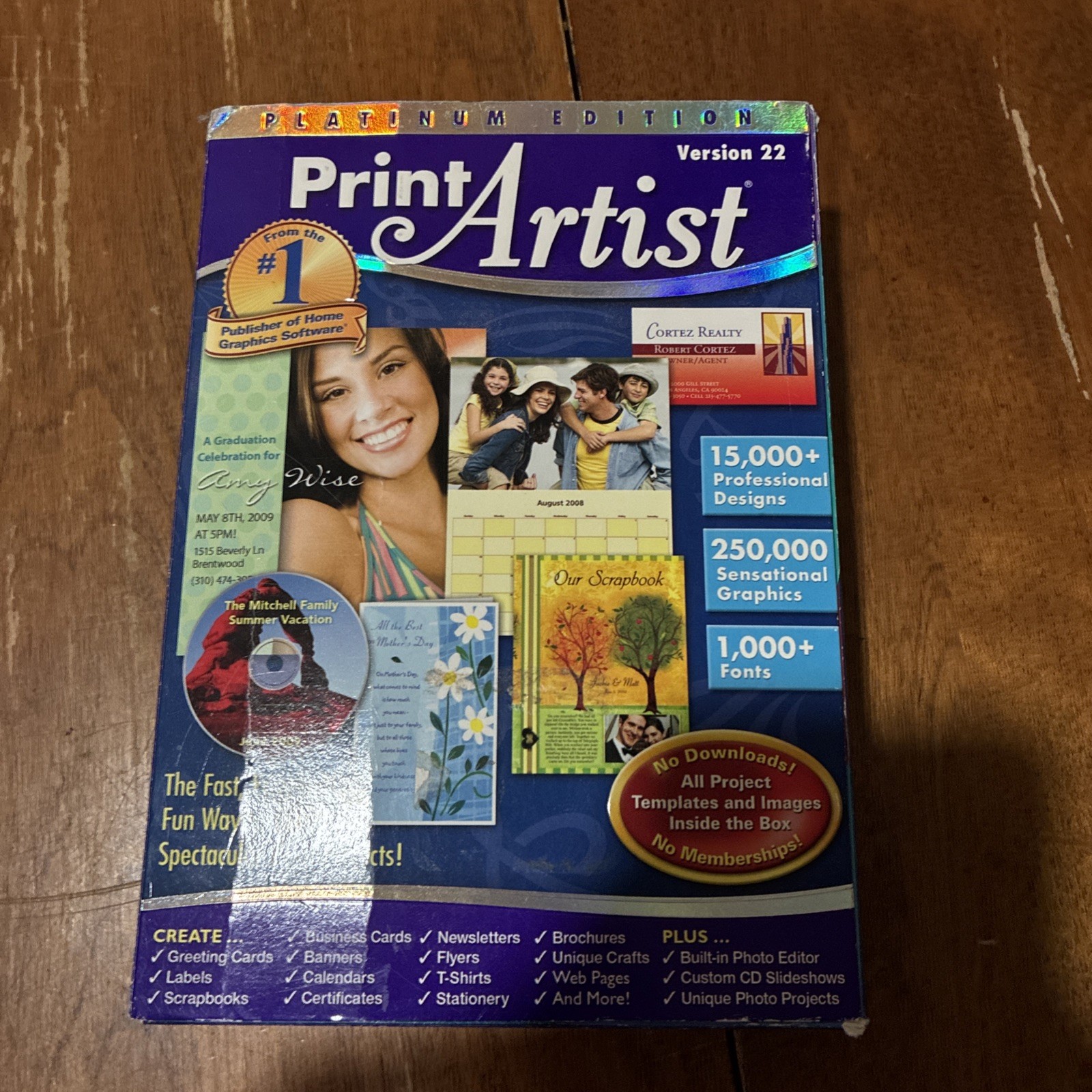 Print Artist – Platinum Edition -FAST SHIPPING!