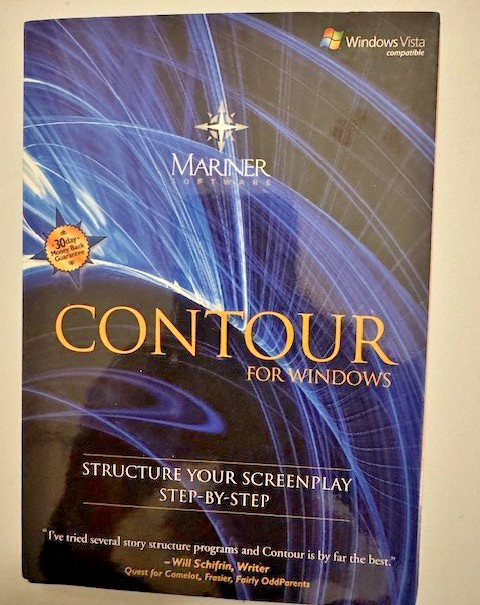 CONTOUR: STRUCTURE YOUR SCREENPLAY Mariner CD Software For Windows NEW
