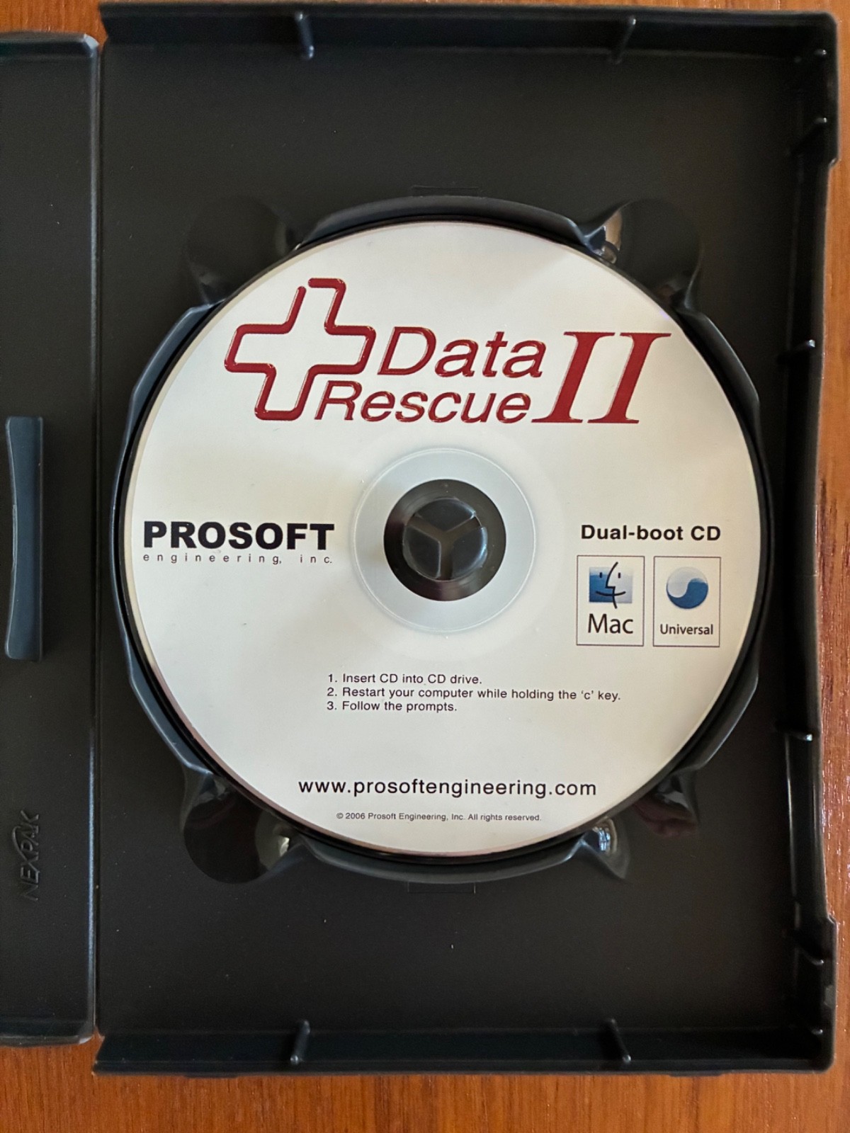 Data Rescue II [Mac] • Prosoft Engineering, Inc. • 2006 • Includes Serial Number