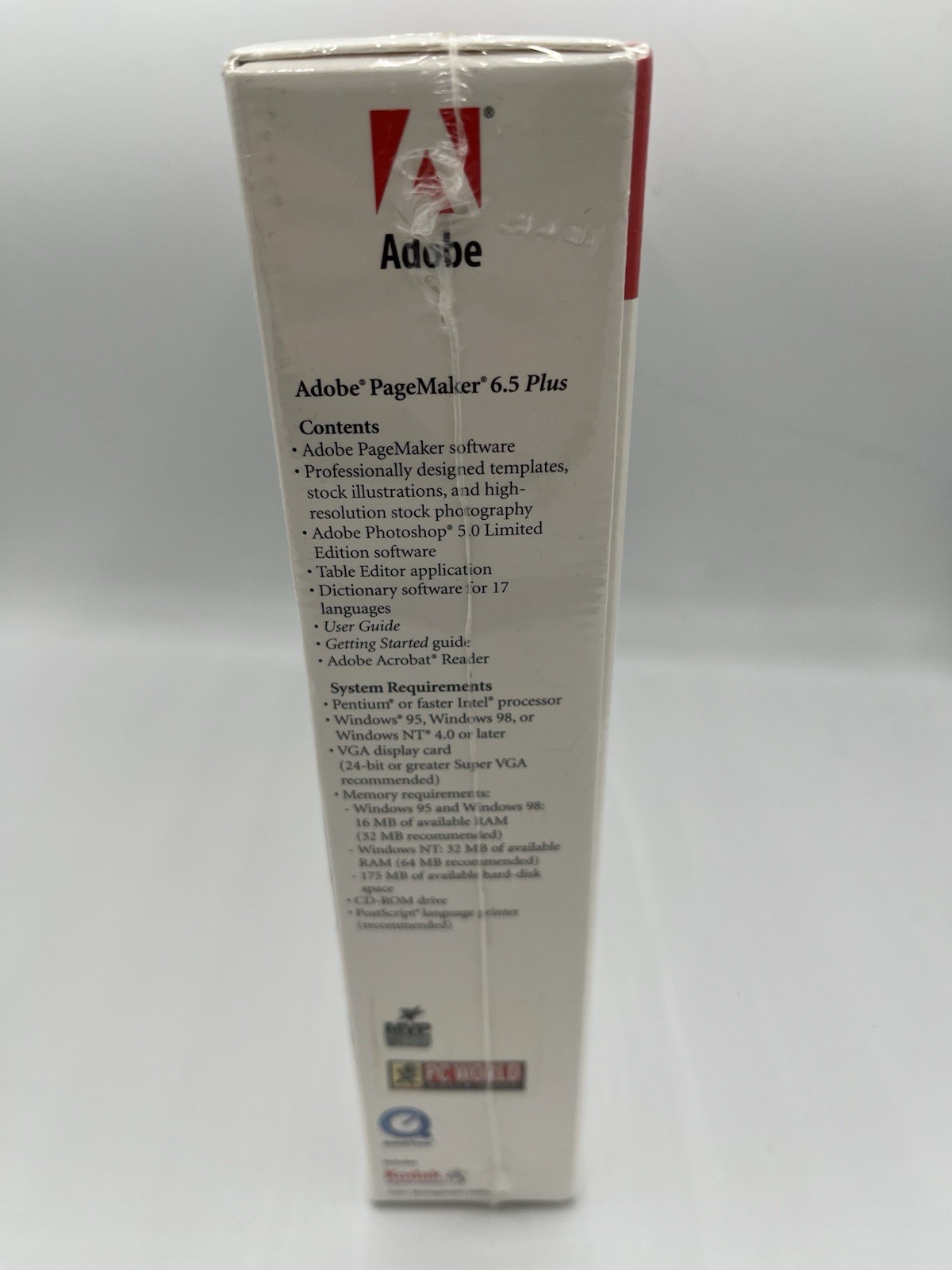 Adobe PageMaker 6.5 Plus Windows Upgrade Professional Page Layout Software NEW
