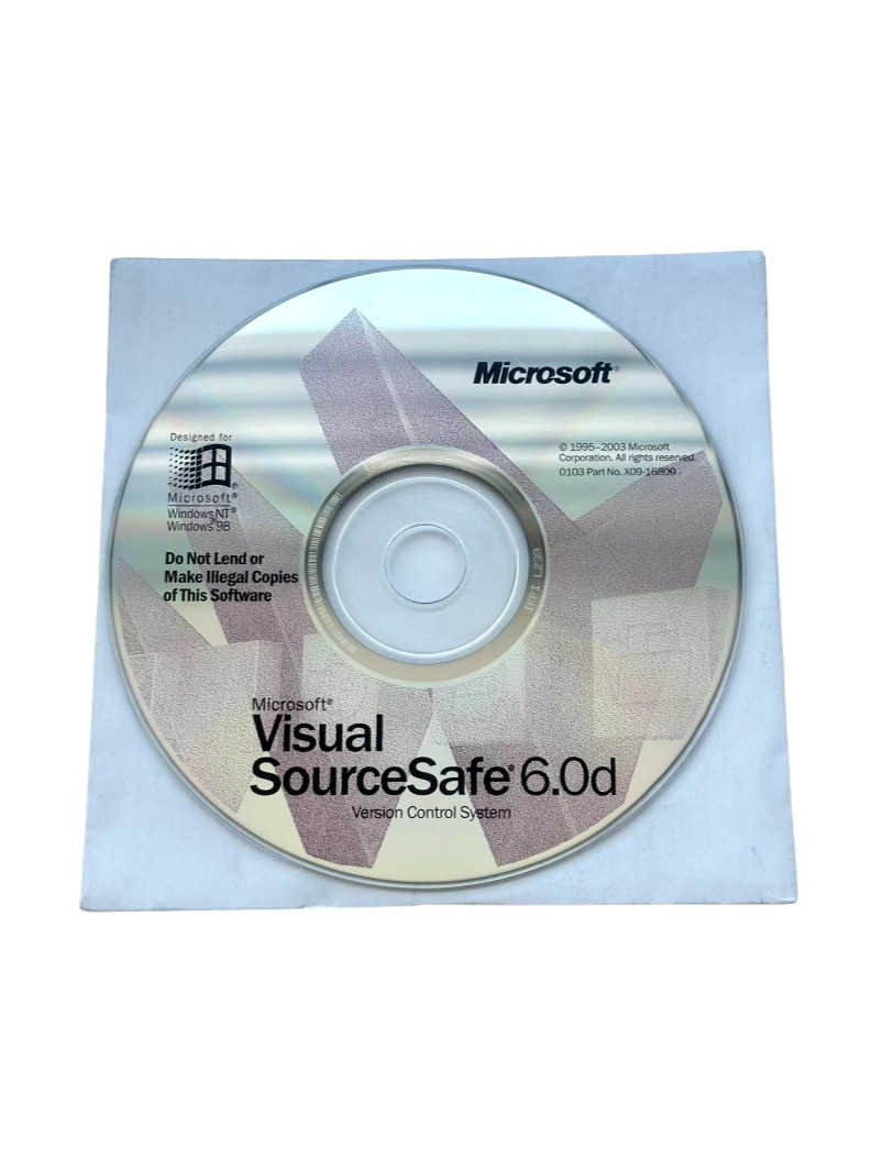 Microsoft Visual SourceSafe 6.0d For Windows NT/’98 w/ Product Key