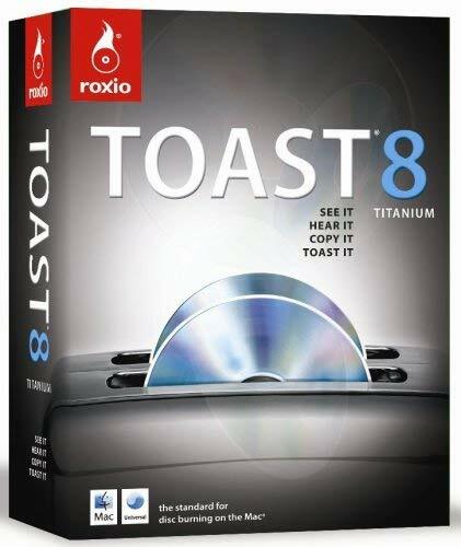 Roxio Toast 8 Titanium for MAC – 231000 (BRAND NEW, SEALED)