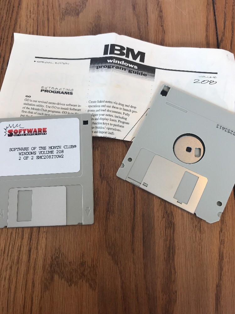 Software IBM windows Volume 208 Ships N 24h