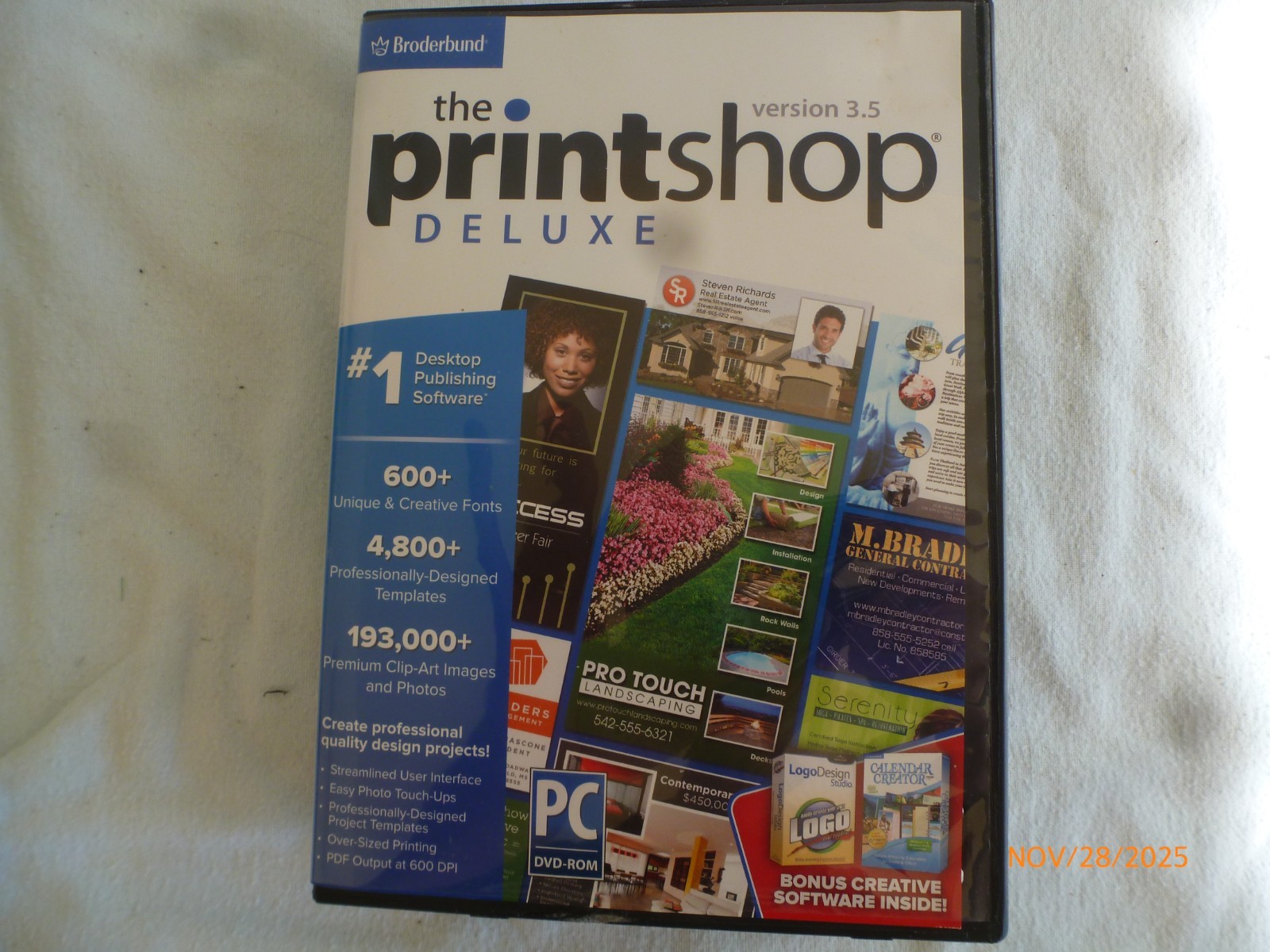 The Printshop Deluxe version 3.5 for PC